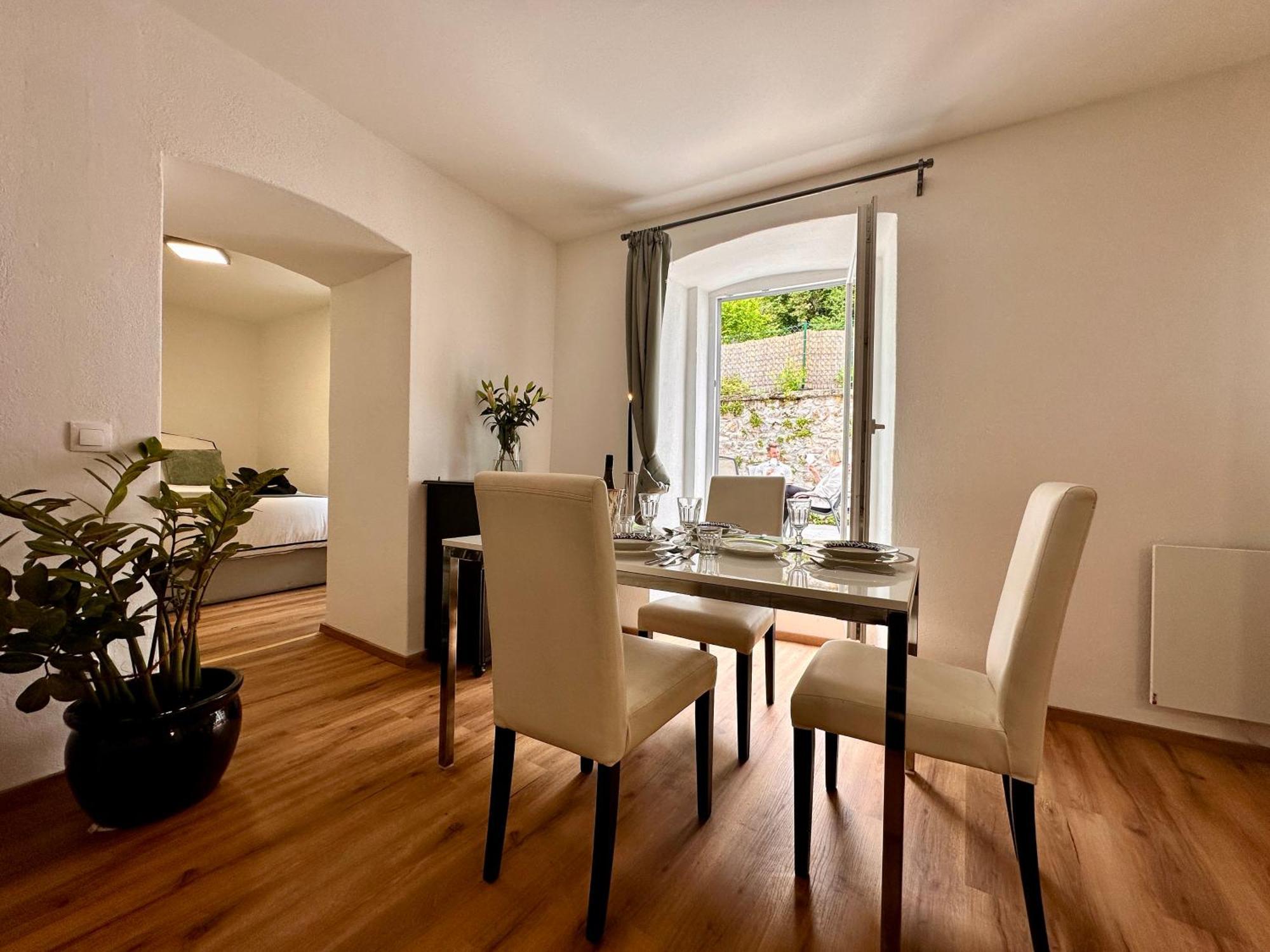 Schoene Ferienwohnung Schottwien Exterior foto